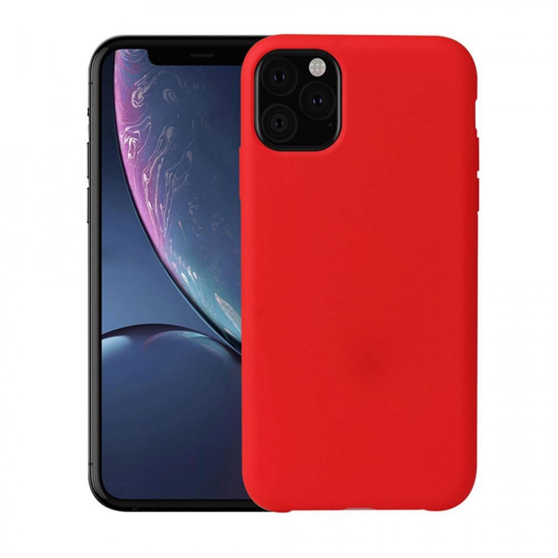 Capa Silicone Gel Apple Iphone Vermelho